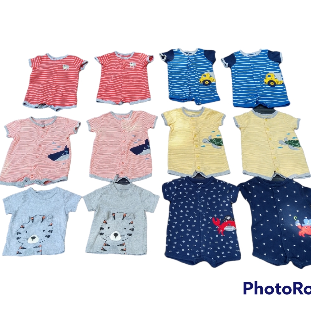 Boys 0-3 TWIN 12 piece lot!